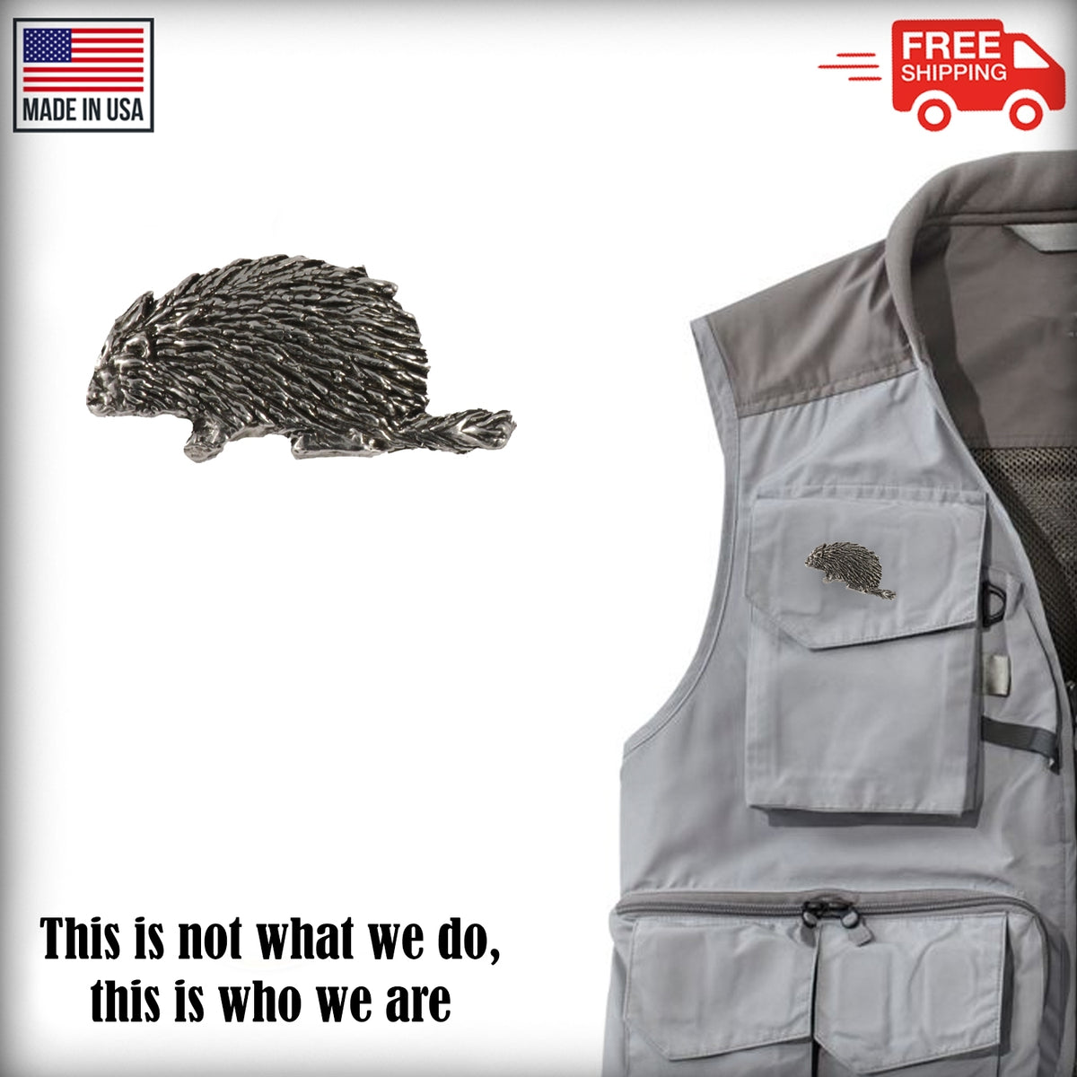 Porcupine Pin M178