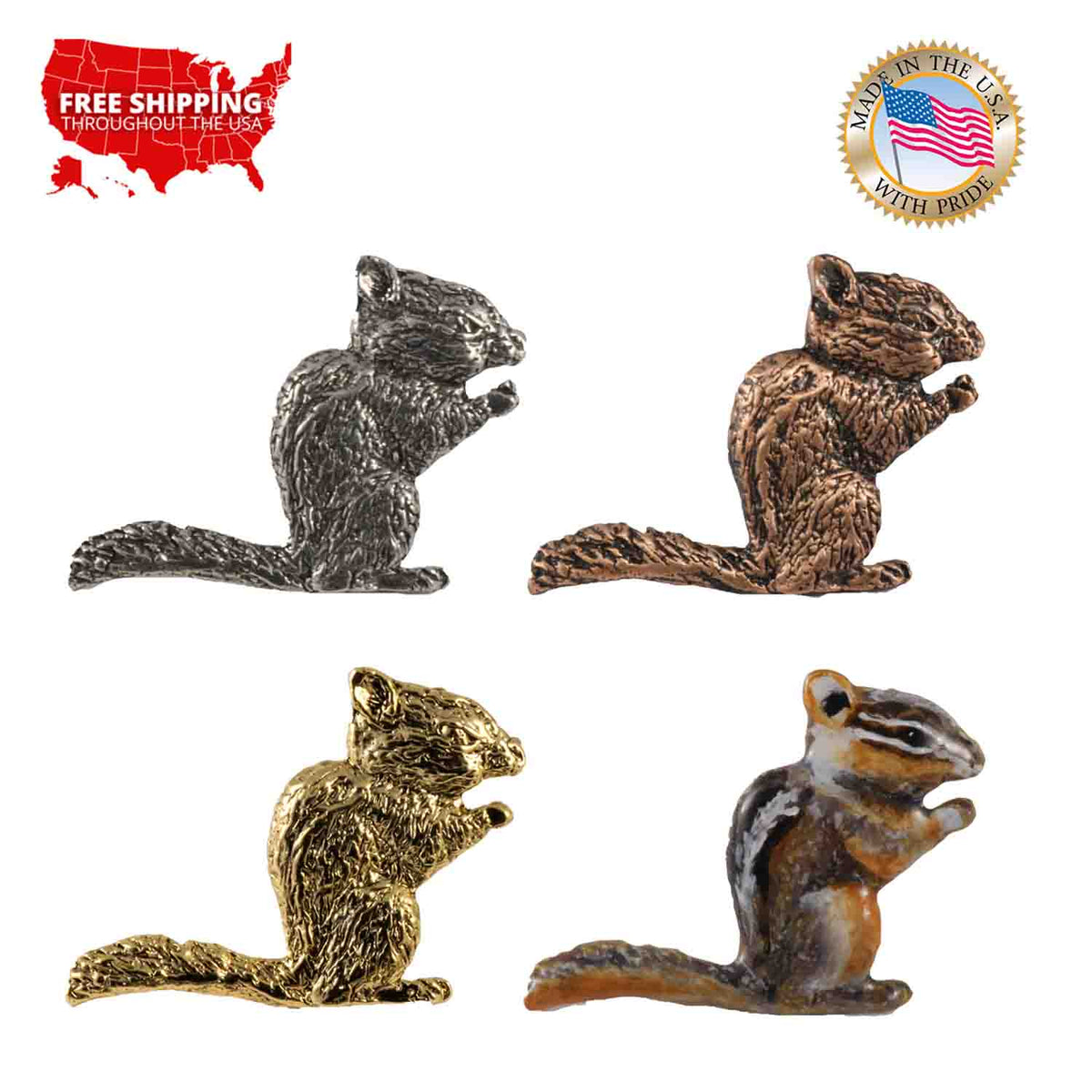 Cliff Chipmunk Pin M183