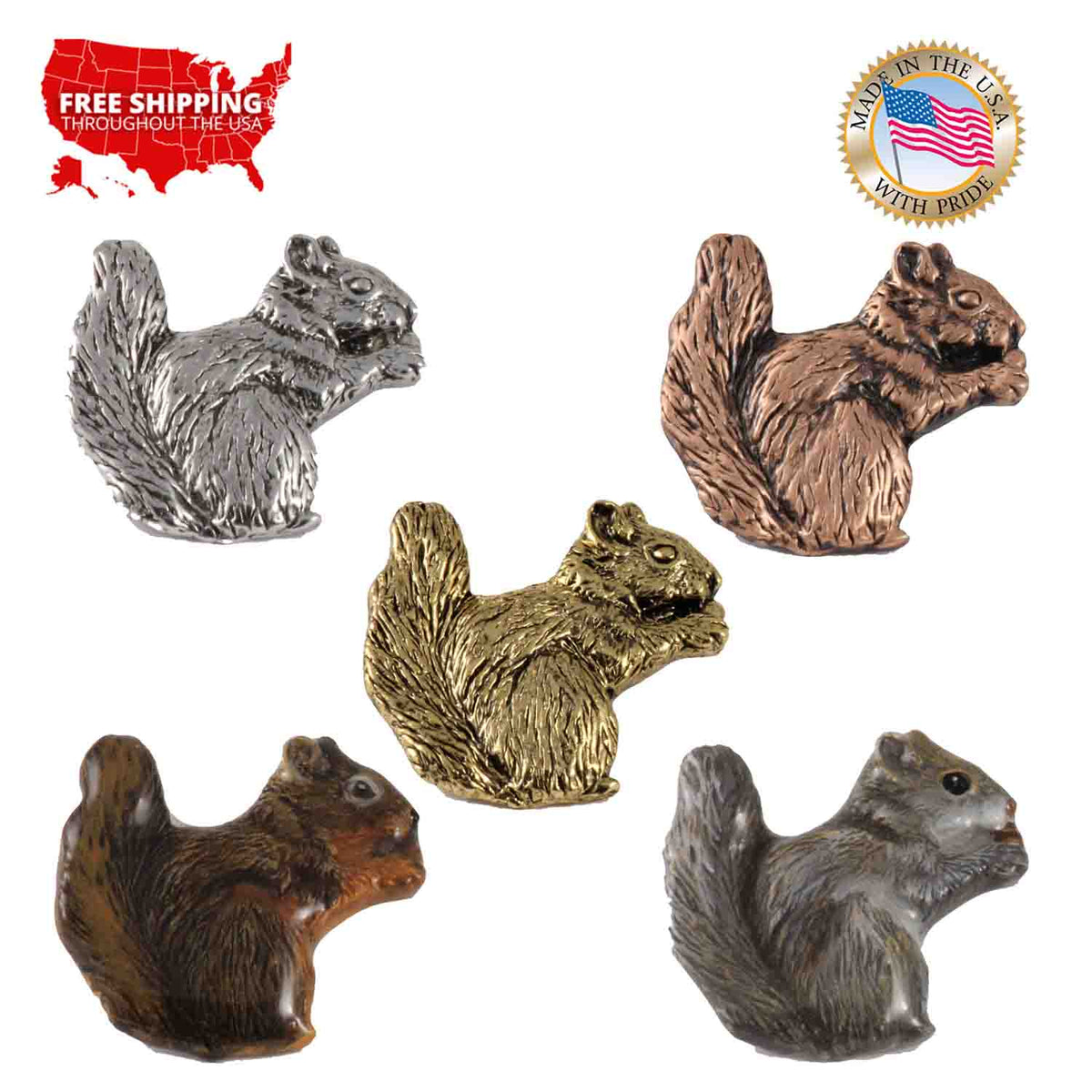 Squirrel Pin M184