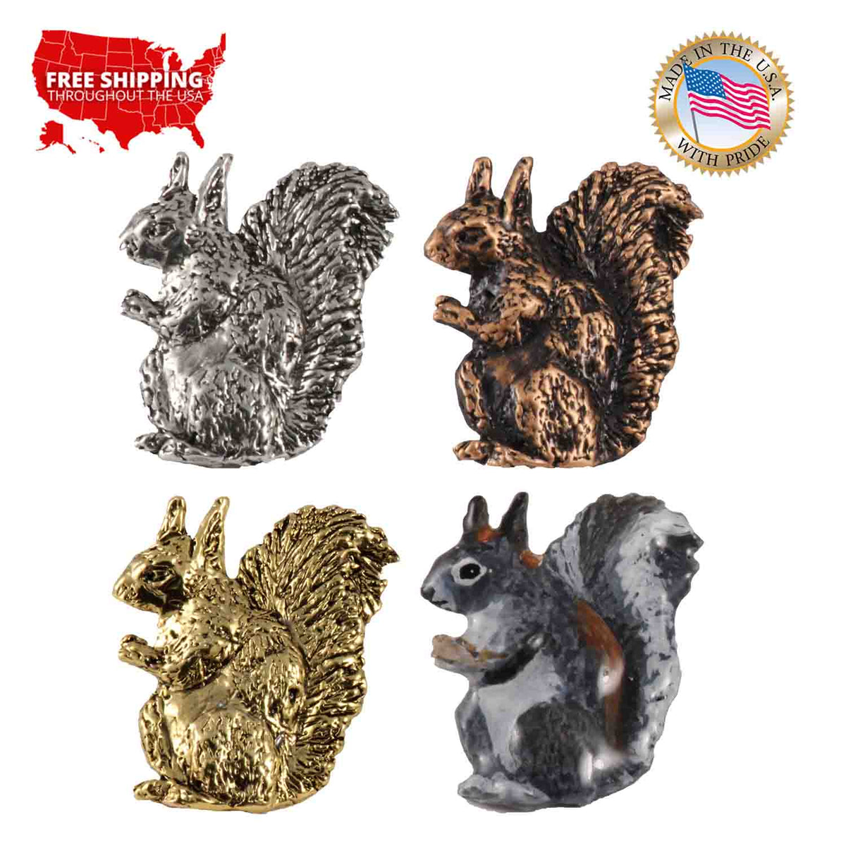Alberts Squirrel Magnet M185