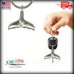 Whale Tail Keychain M640KC