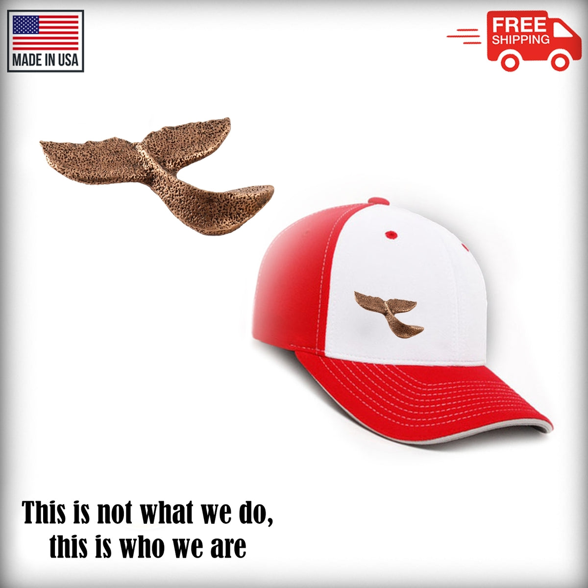 Whale Tail Curved Pin M088