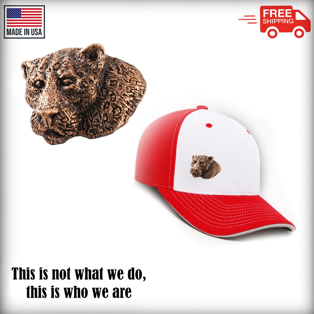 Leopard Head Premium Pin M112PR