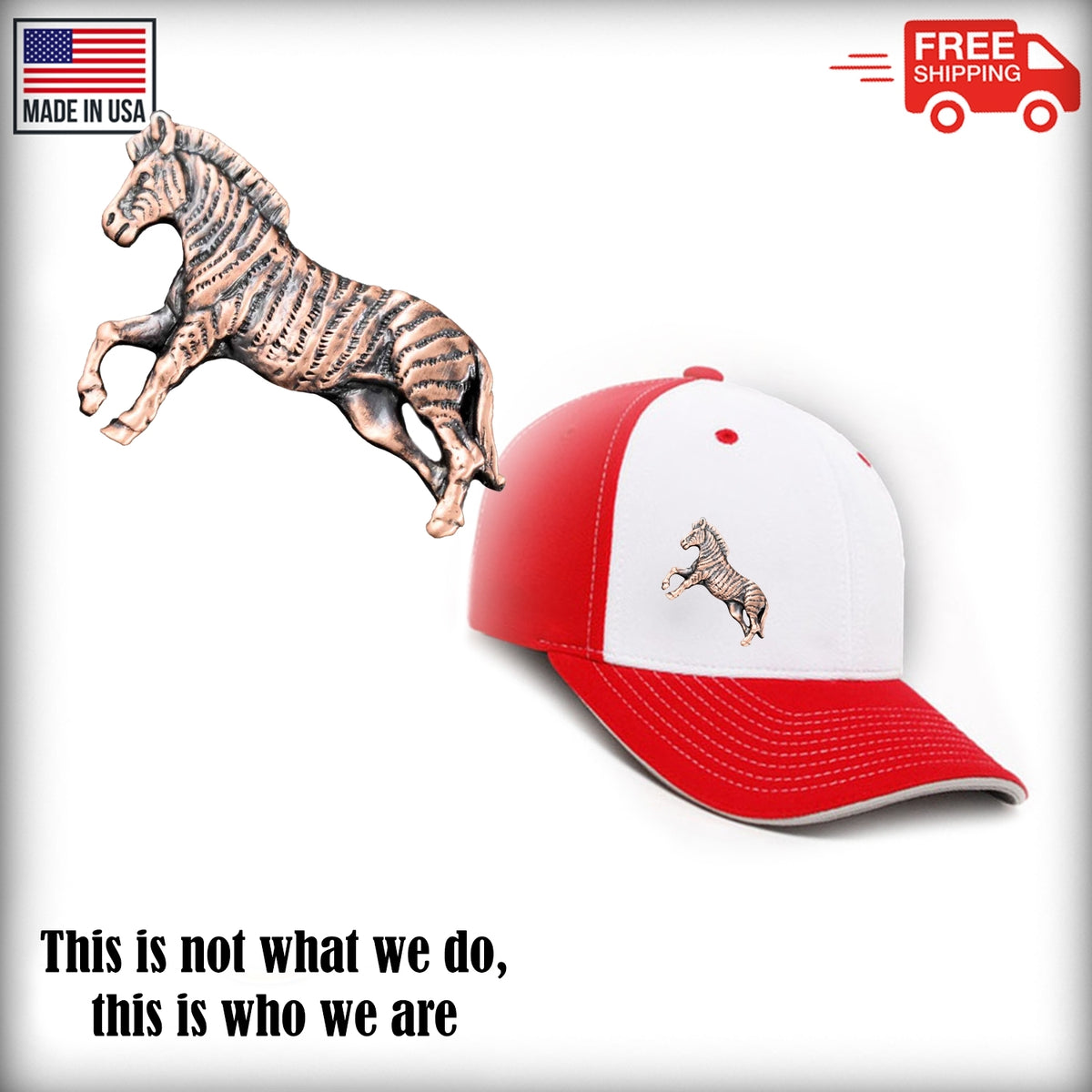 Zebra Body Large Pin M114