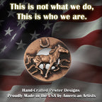 Horse In Circle Pin M135