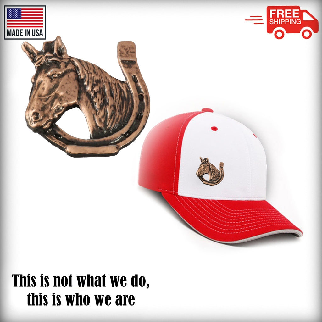 Horse In Shoe Pin M137