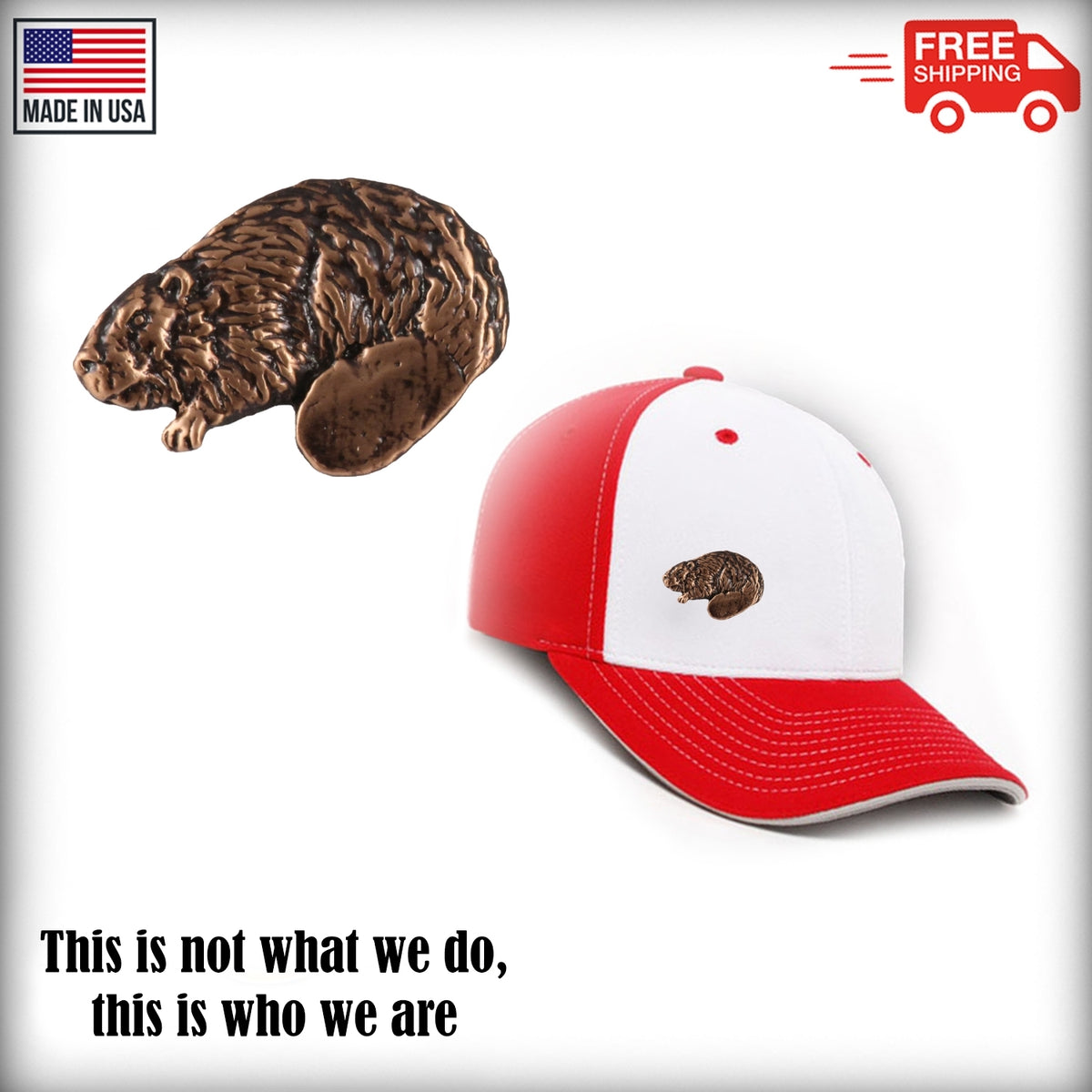 Beaver Pin M164