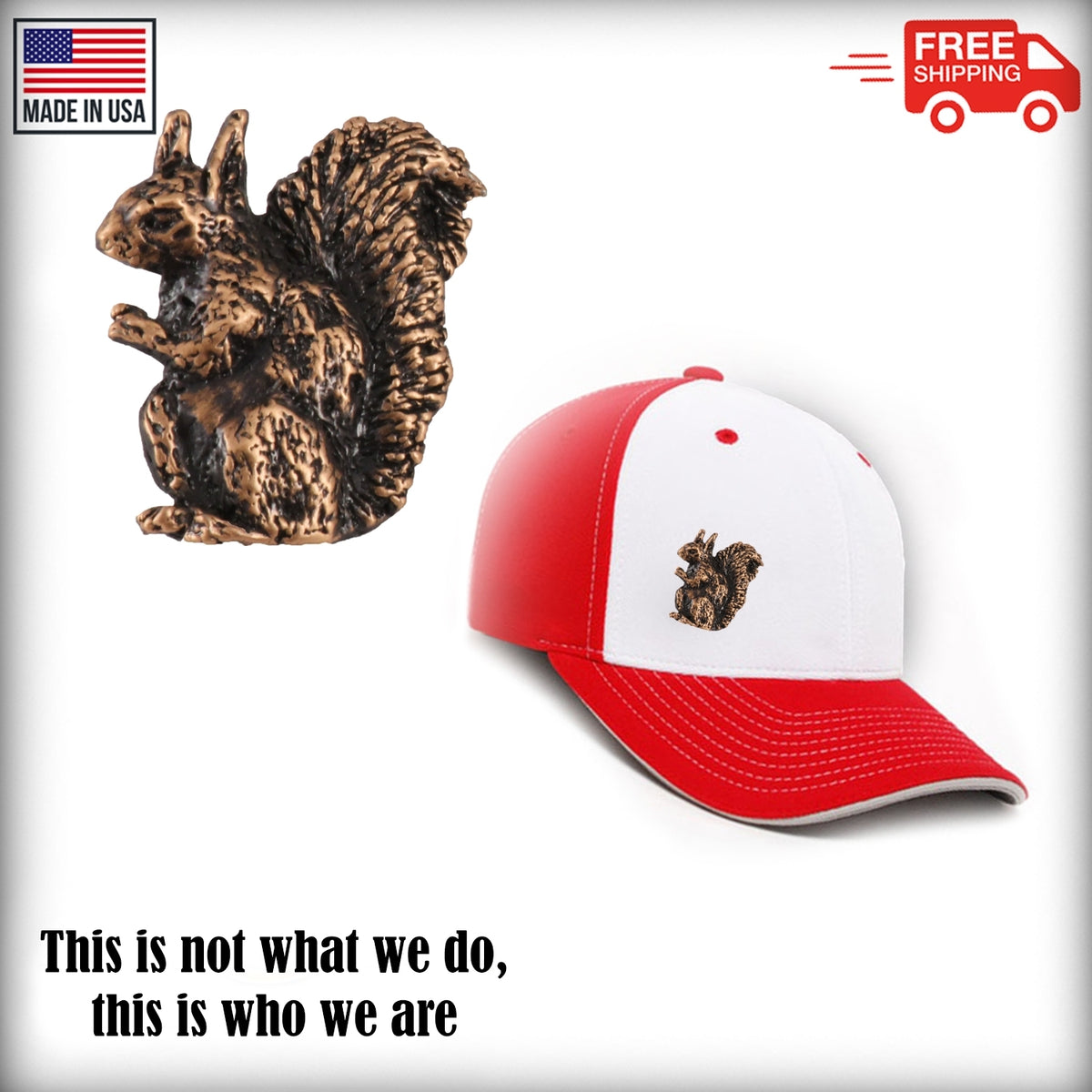 Alberts Squirrel Pin M185
