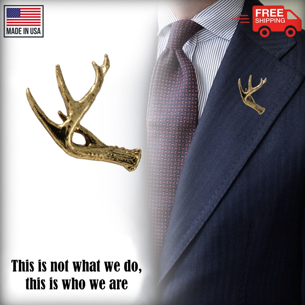 Whitetail Deer Antler Shed Pin M009