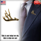 Mule Deer Antler Shed Pin M012
