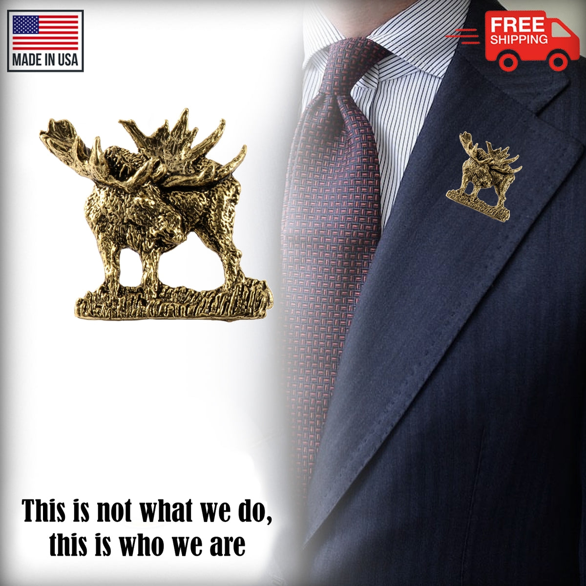 Moose Body Pin M015PR
