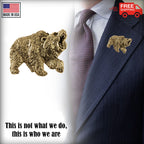 Grizzly Body Premium Pin M035PR