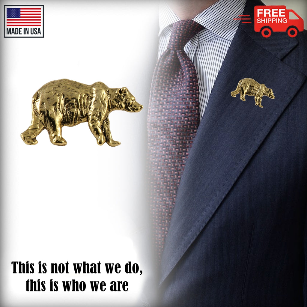 Grizzly Body Pin M035
