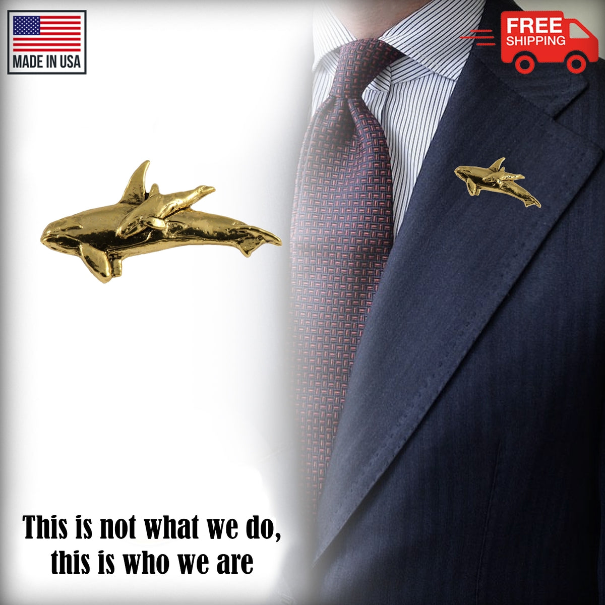 Orca Pin M074
