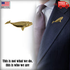 Right Whale Pin M082