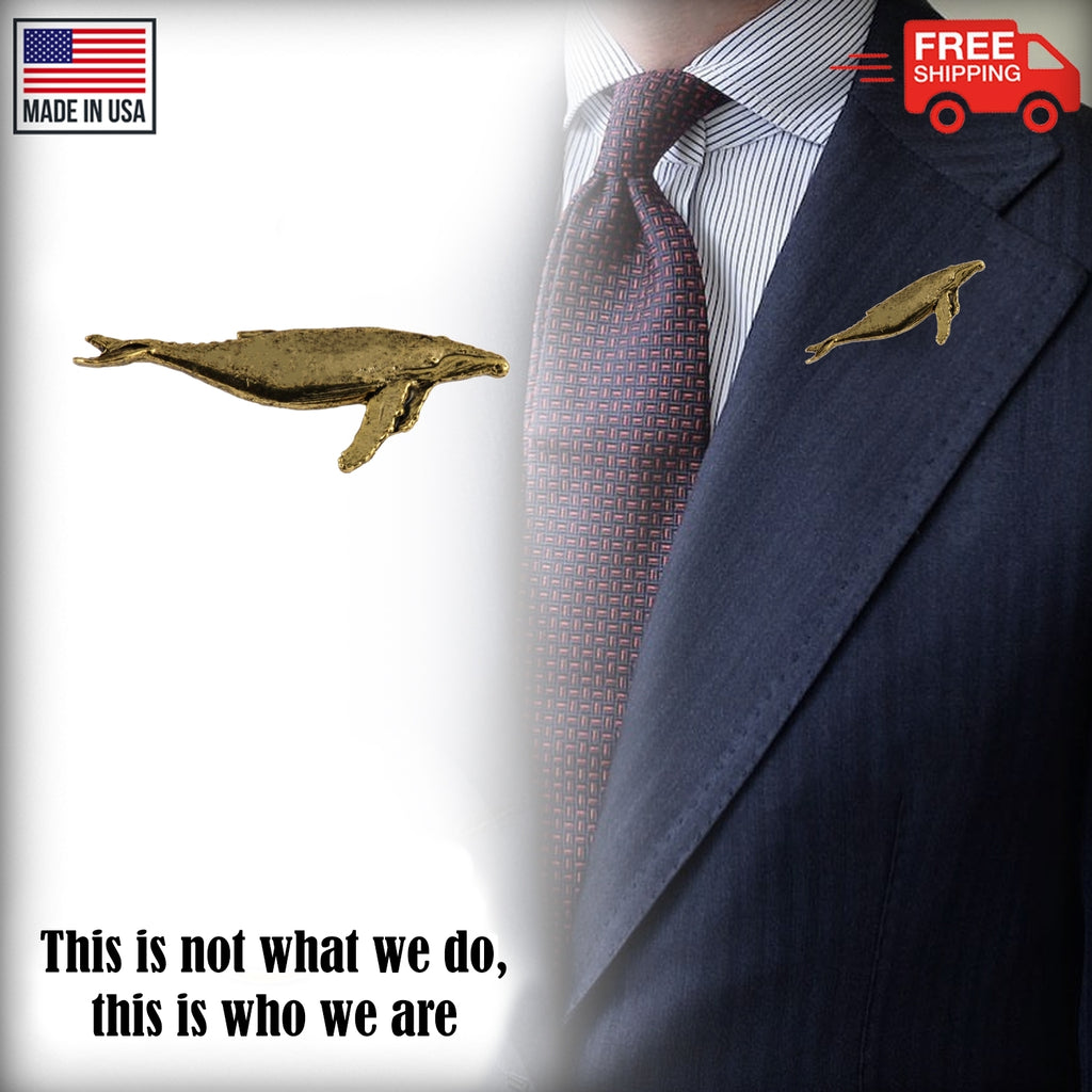 Humpback Whale Pin M085