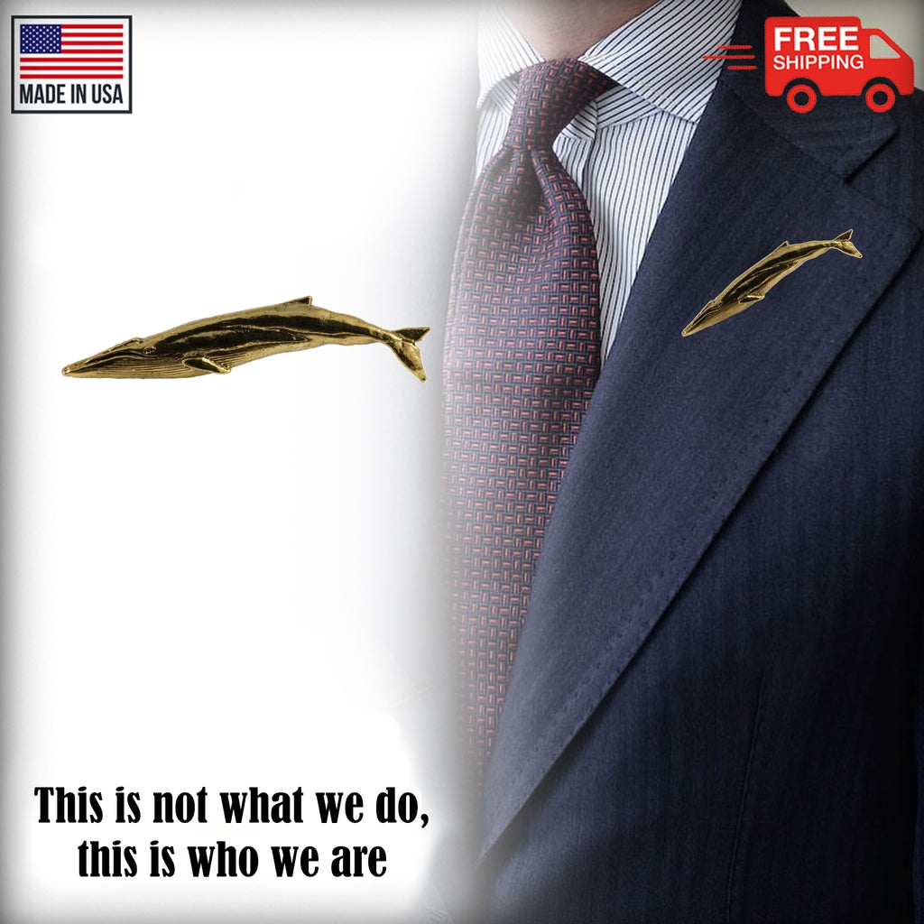 Blue Whale Pin M087