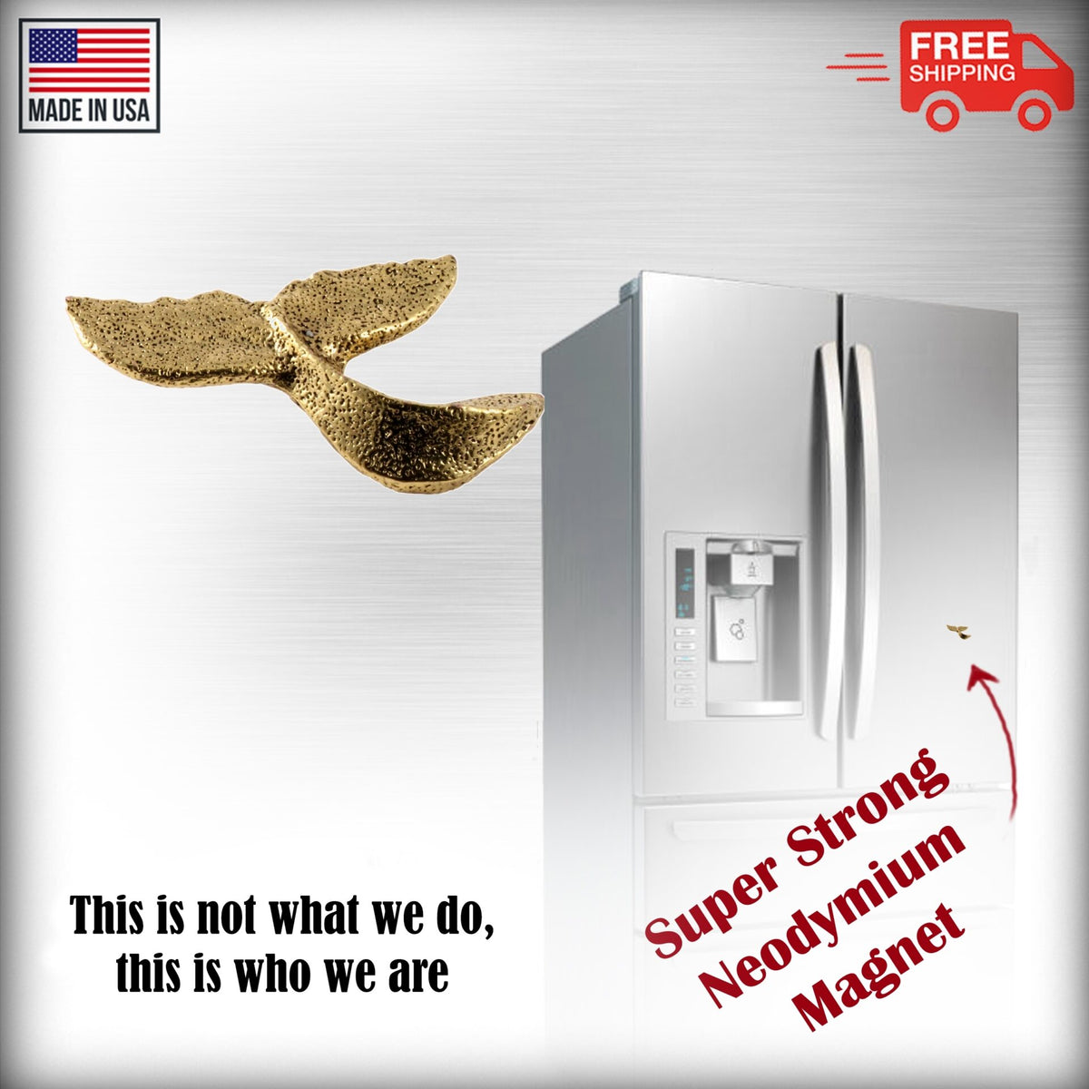 Whale Tail Curved Magnet M088