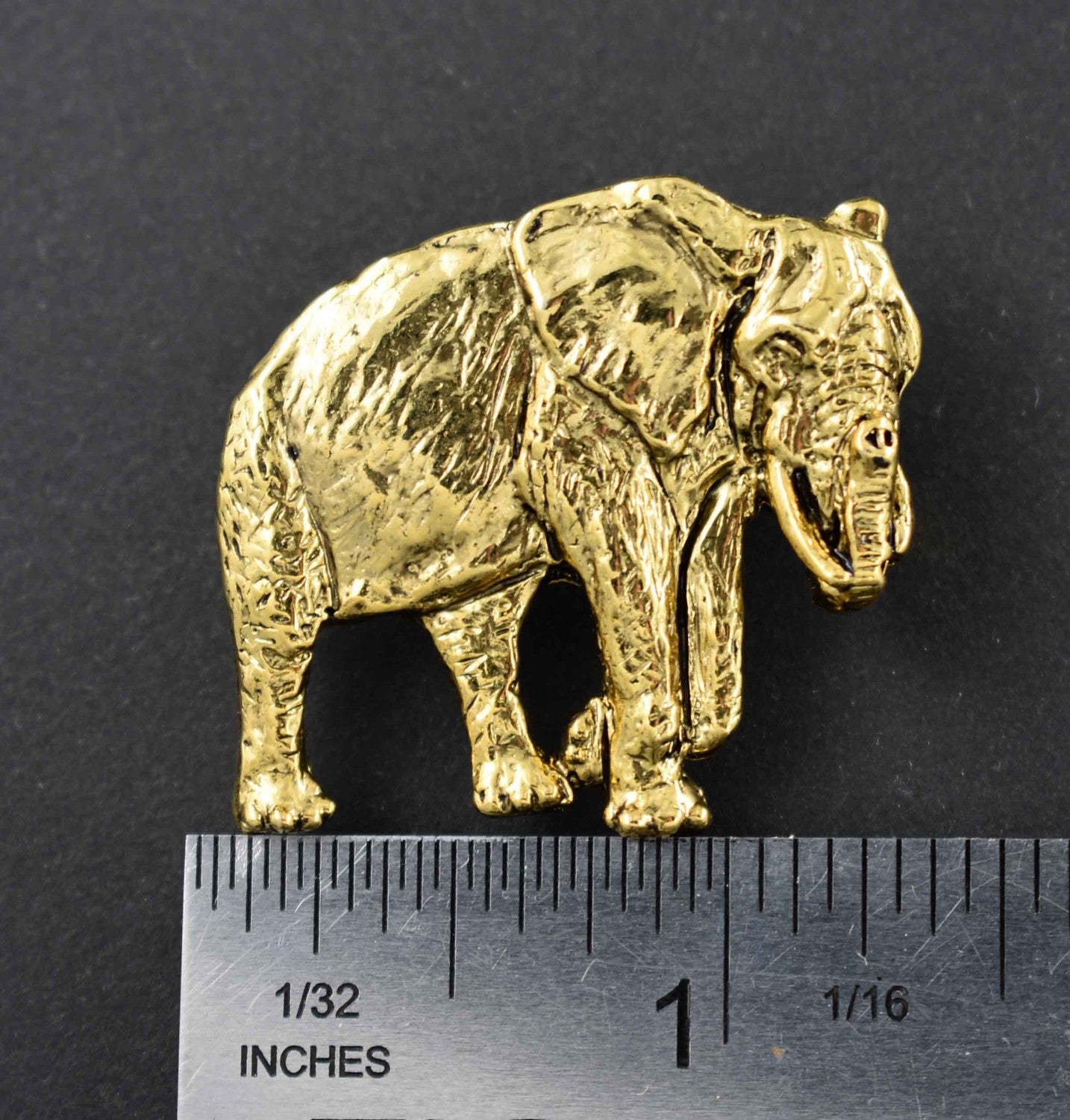 African Elephant Pin