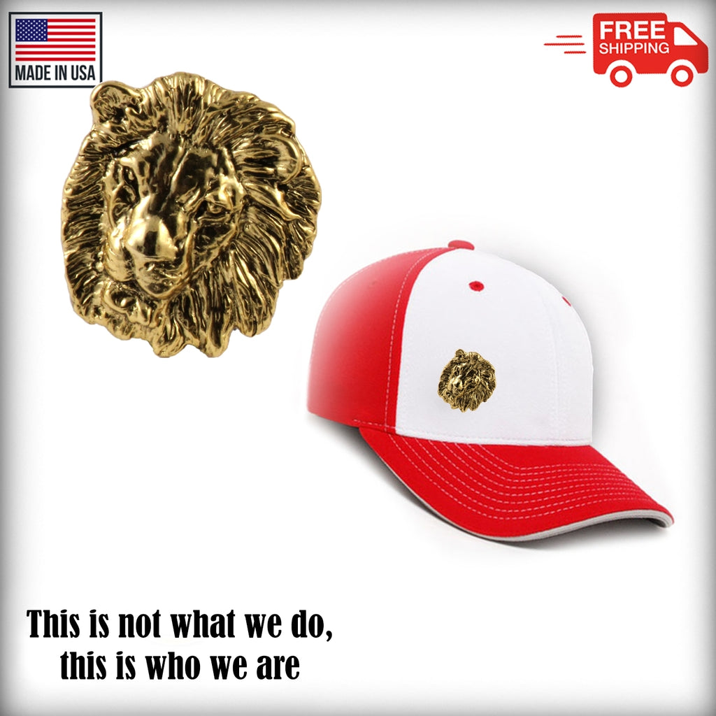 Lion Head Pin M102