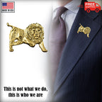 Lion Body Large Pin M103
