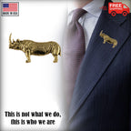Rhinoceros Body Pin M104F