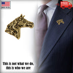 Arabian Stallion Head Pin M140