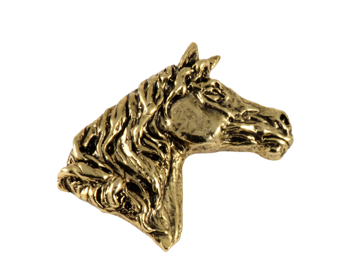 Arabian Stallion Head Pin M140