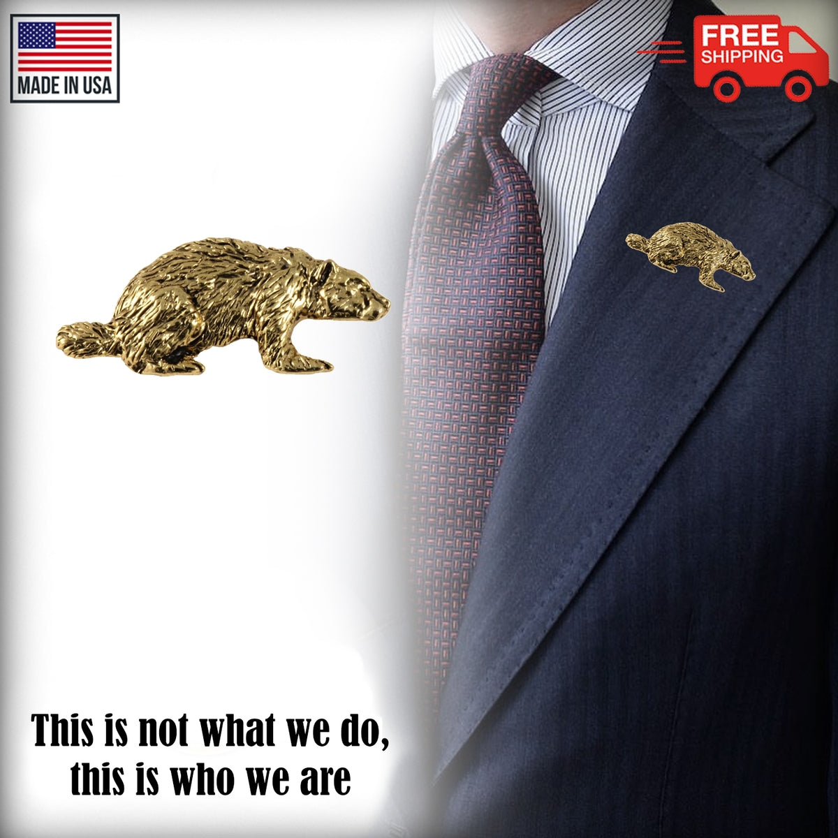Wolverine Pin M162