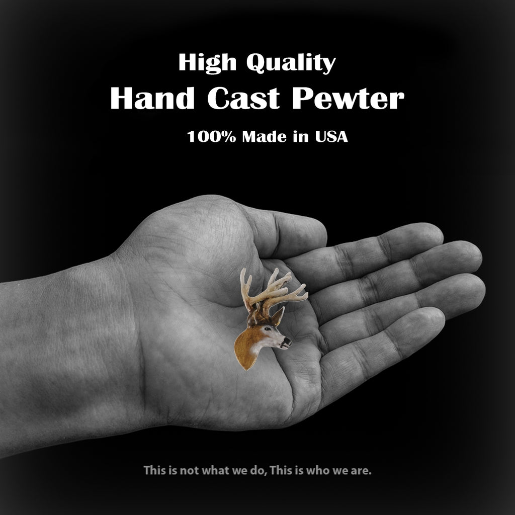 Mule Deer Pin M010