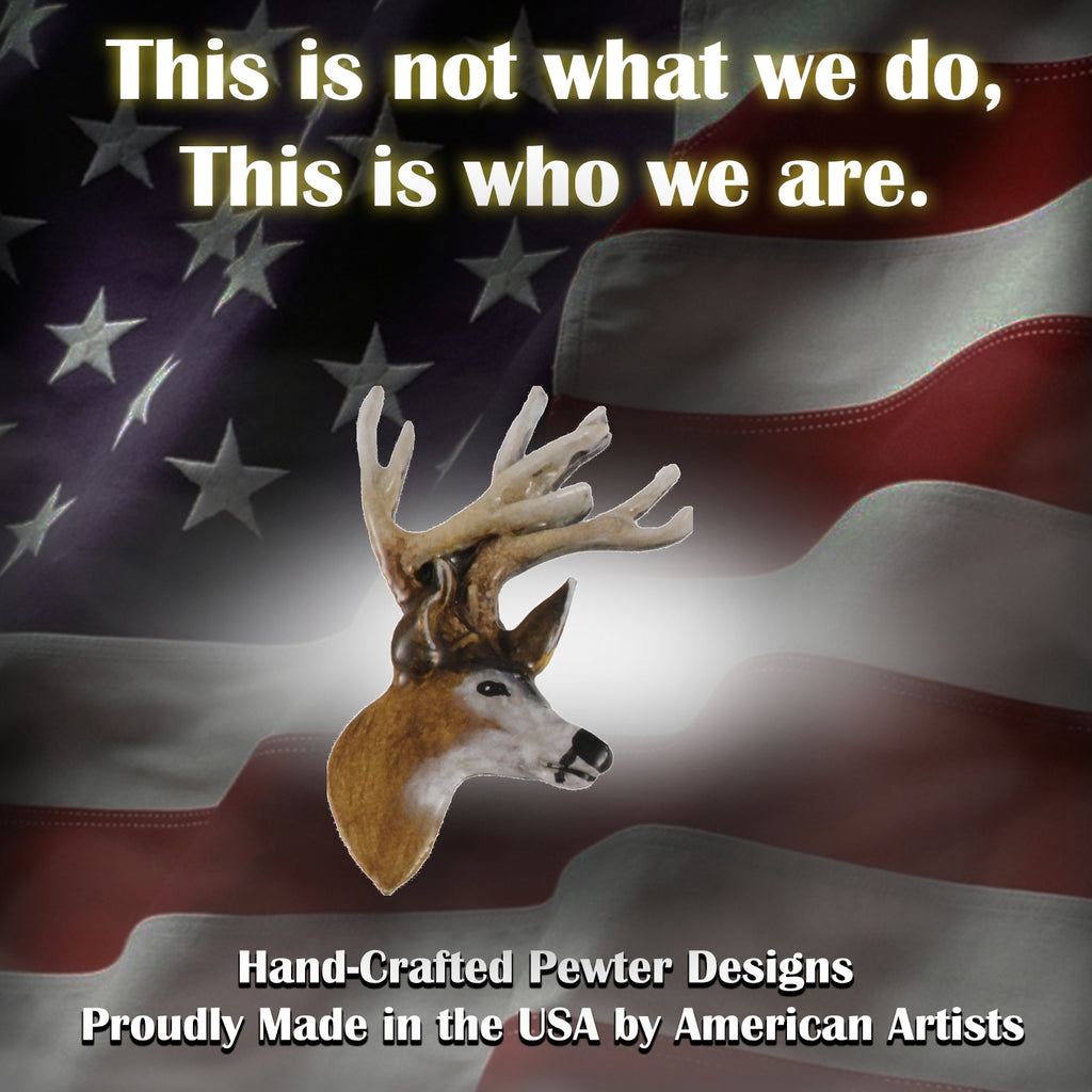 Mule Deer Pin M010
