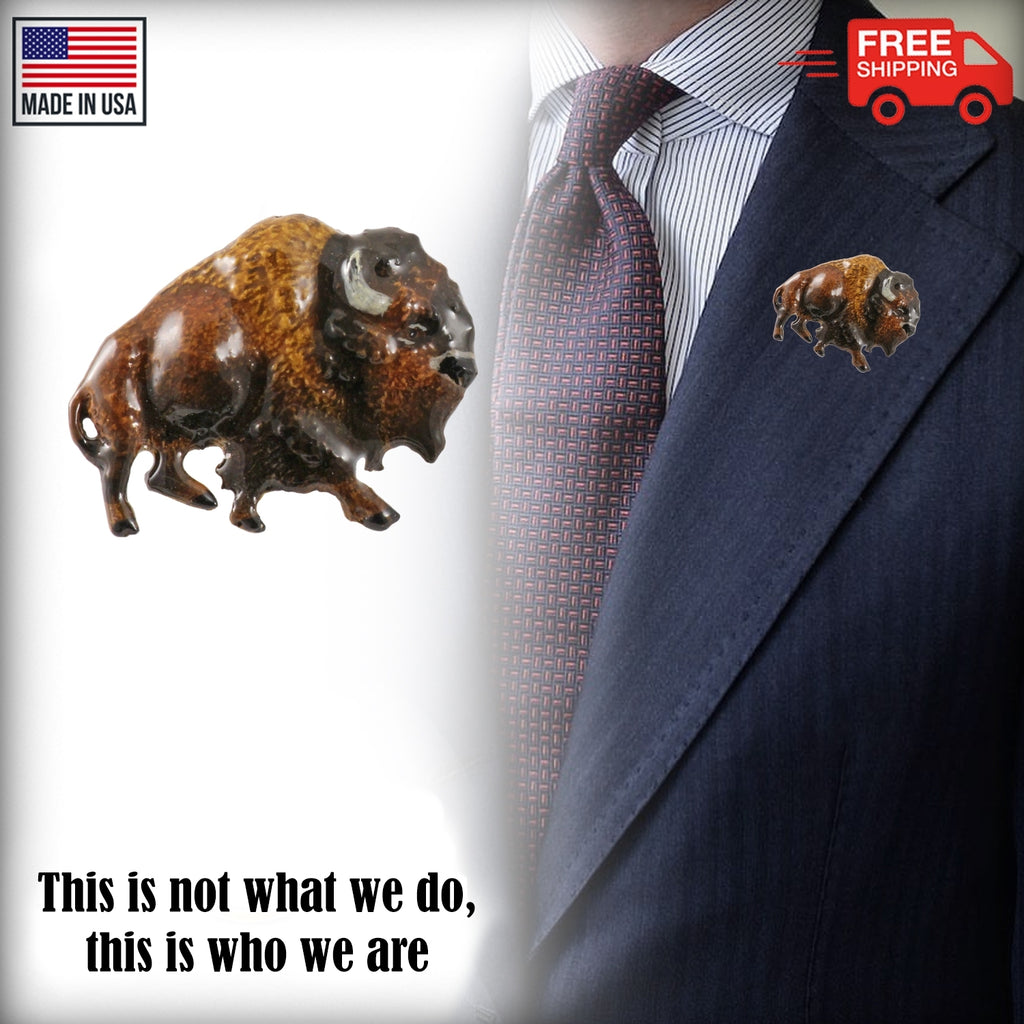 Buffalo Body Premium Pin M029PR