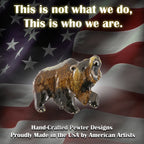 Grizzly Body Premium Pin M035PR