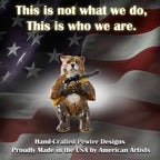 Bear With Gun Pin M039PR
