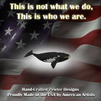 Right Whale Pin M082