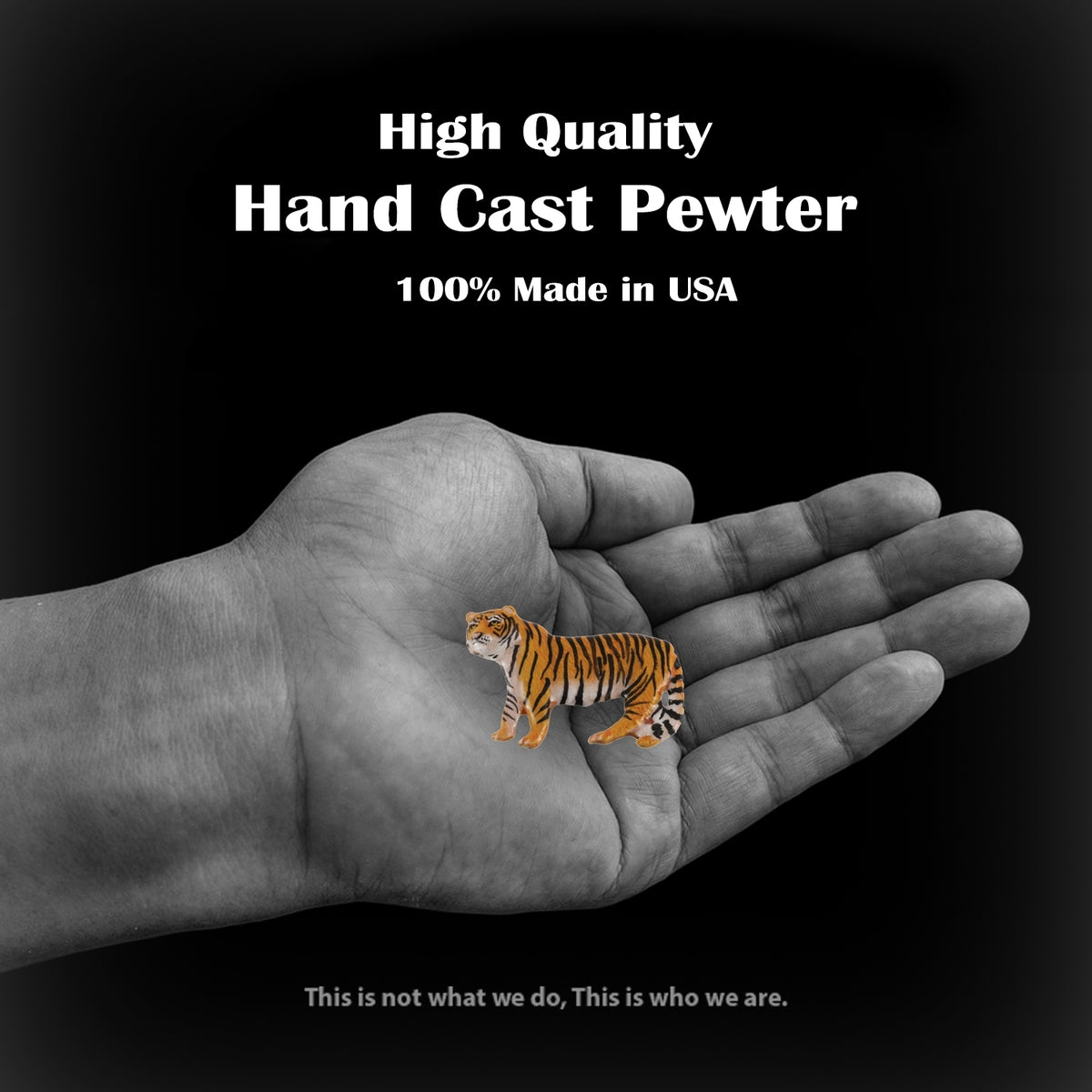 Tiger Stalking Body Premium Pin M110PR