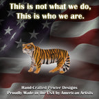 Tiger Stalking Body Premium Pin M110PR