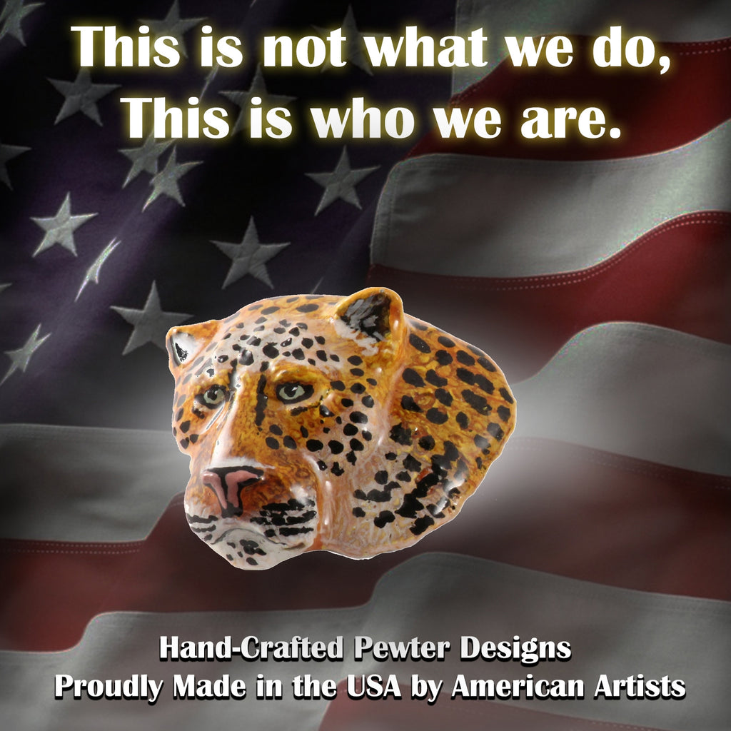 Leopard Head Premium Pin M112PR