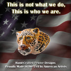 Leopard Head Premium Pin M112PR