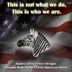 Zebra Head Pin M113