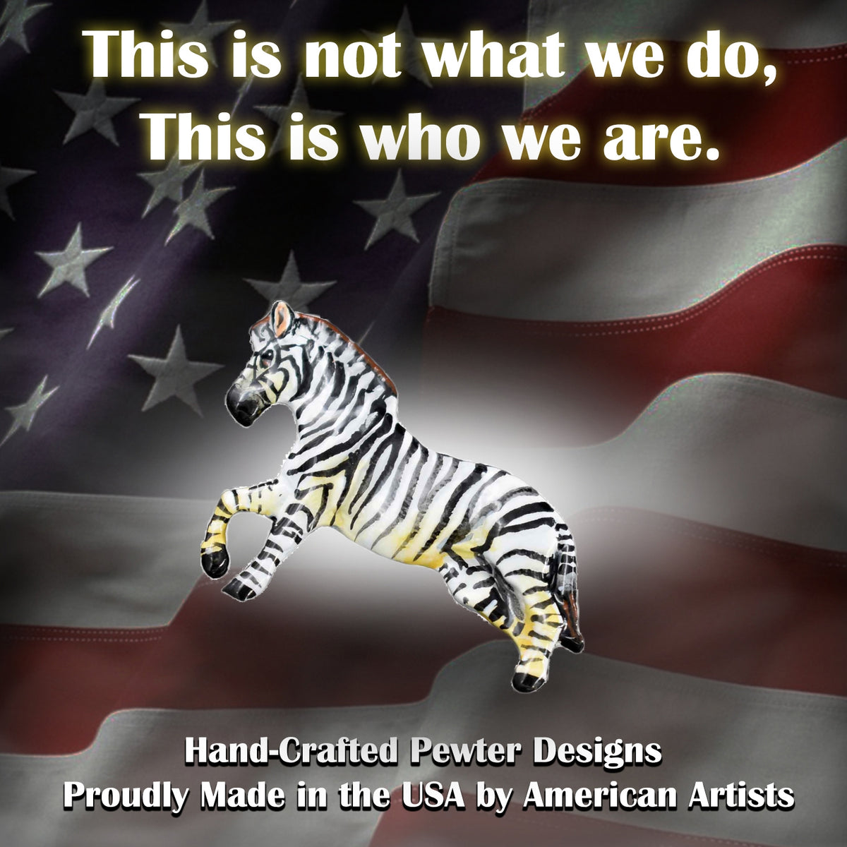 Zebra Body Large Pin M114