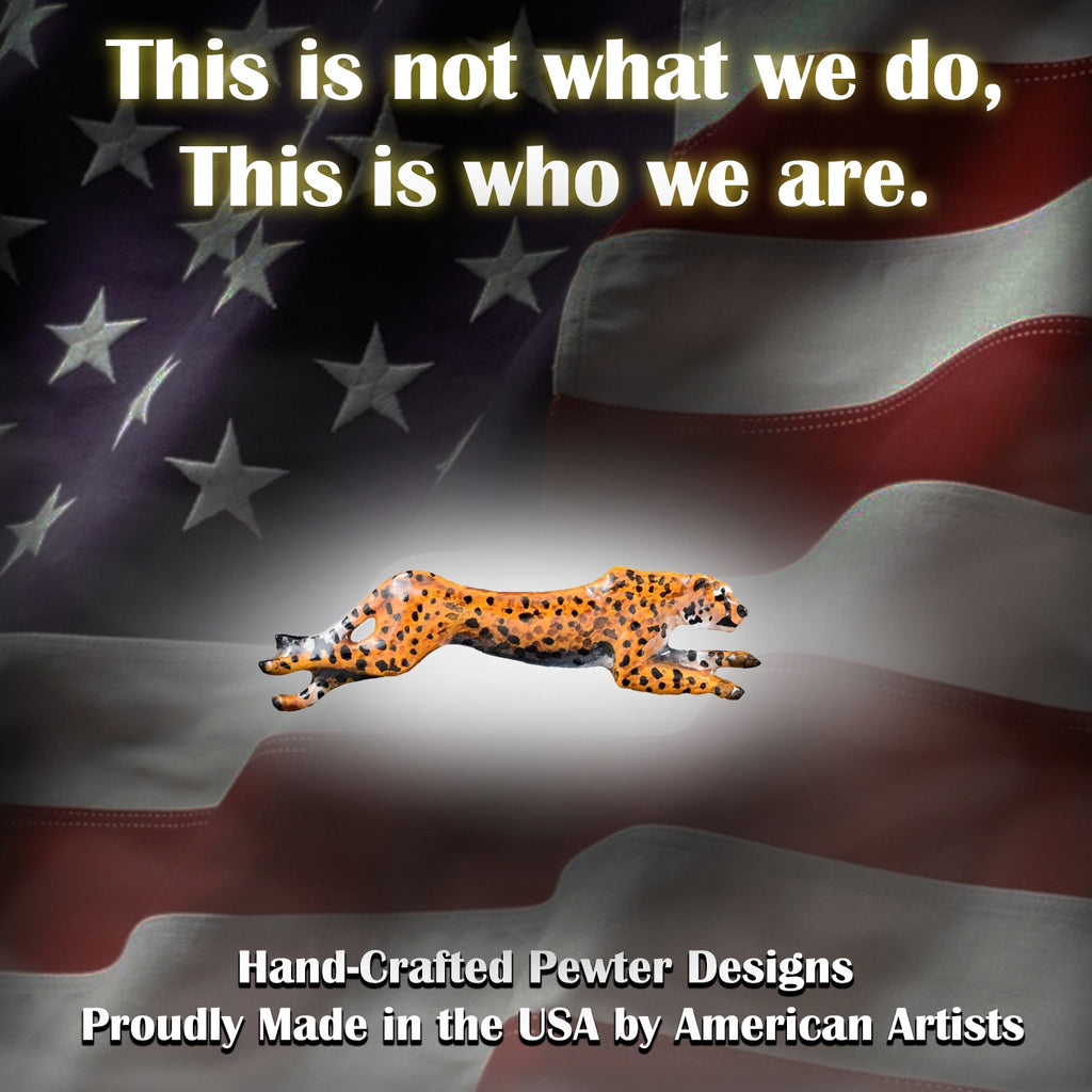 Cheetah Body Large Pin M116