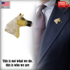 Arabian Stallion Head Pin M140