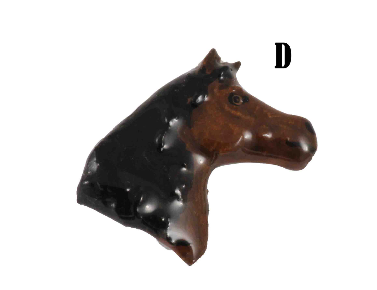 Arabian Stallion Head Pin M140