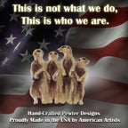 Meerkat Family Pin M170