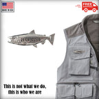Pewter King Salmon 25Lb Pin P304