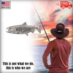 Pewter King Salmon 30Lb Pin P306