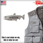 Pewter King Salmon 40Lb Pin P308
