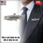 Pewter King Salmon 40Lb Pin P308