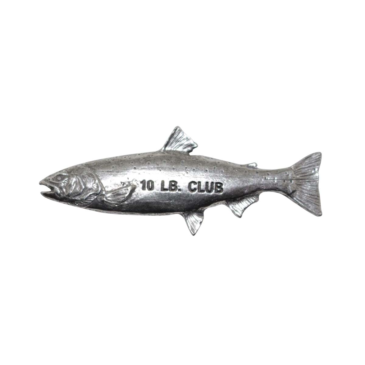 Pewter Coho Salmon 10Lb Pin P330